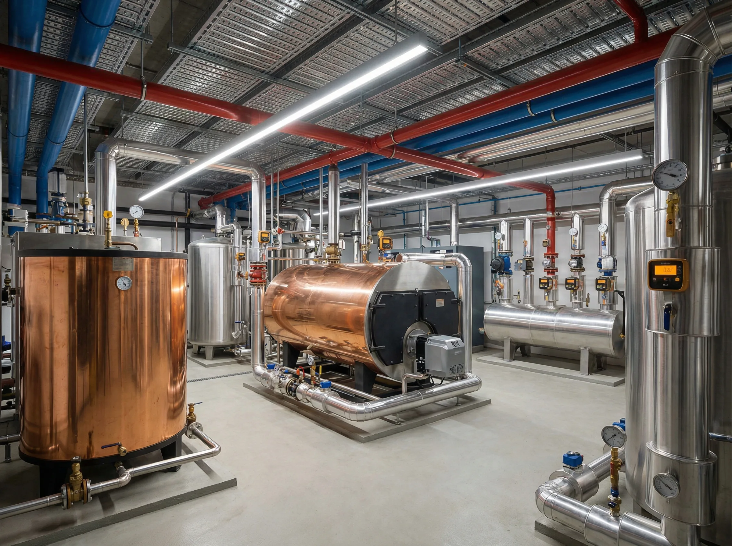 Furnace installation and heating system in a Los Angeles home