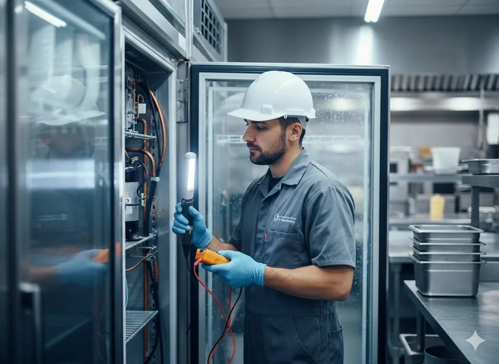 Walk-in freezer repair
